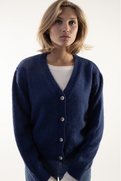 Vest 50% superkid mohair 32% polyamide 18% extrafine merino wool