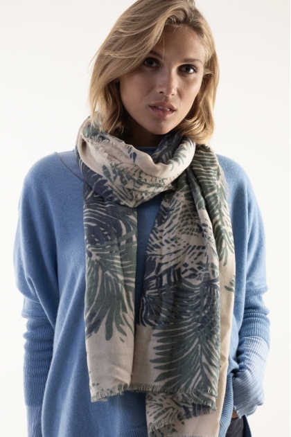 Scarf 85% Wool 15% Silk