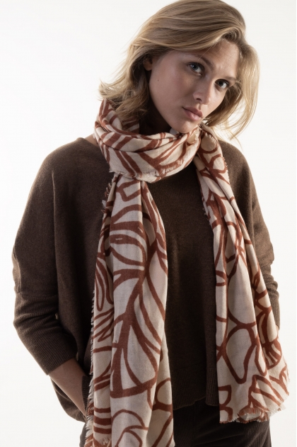 Scarf 85% Wool 15% Silk