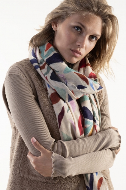 Scarf 85% Wool 15% Silk