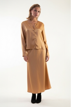 Chemise 70% acétate de cellulose 30% Cupro