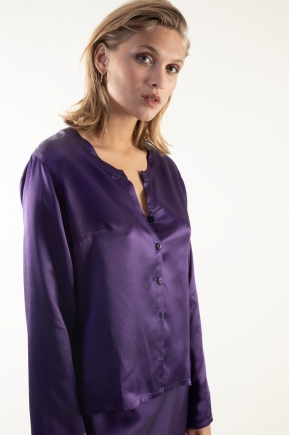 Chemise 70% acétate de cellulose 30% Cupro