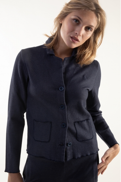 Veste 81% Coton 17% Polyamide 2% Elasthane