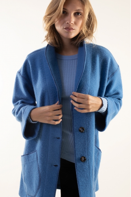 Jacket 64% wool 36% cotton