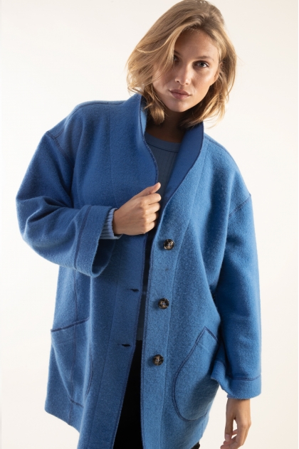 Jacket 64% wool 36% cotton