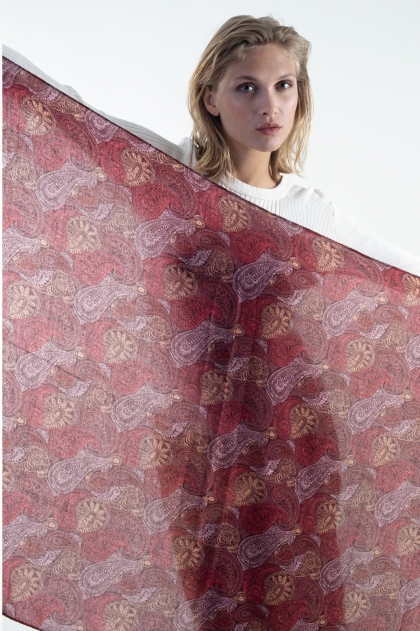 Echarpe 80% viscose 20% laine