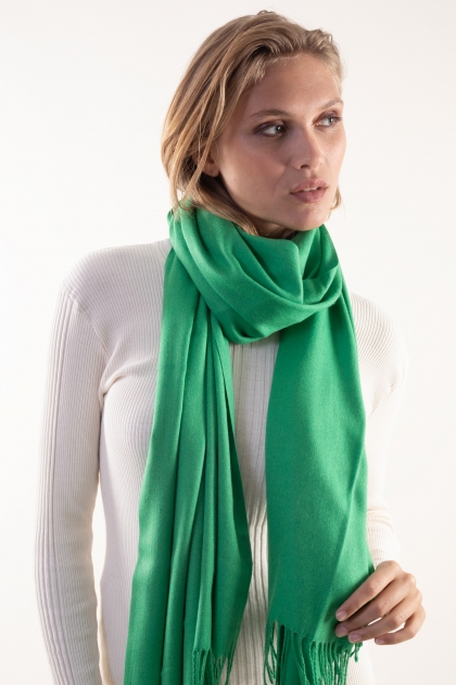 Scarf 50% viscose 30% cashmere 20% wool