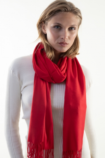 Scarf 50% viscose 30% cashmere 20% wool