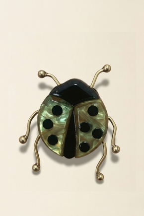 Broche coccinelle pour femme Sugar