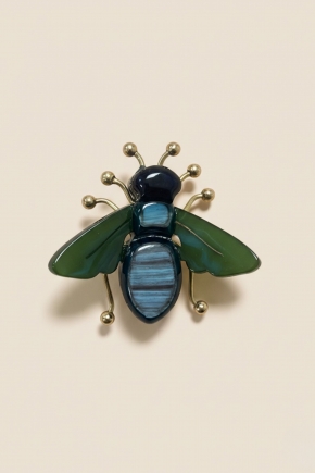 Broche abeille nacre- femme Sugar