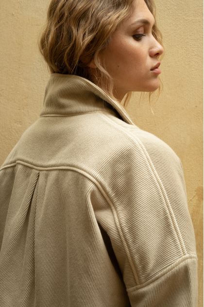 Veste 85% Coton 15% Poly acrylonitrile