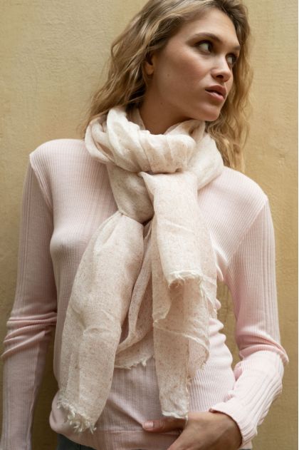 Echarpe 85% Poly acrylique15% Laine