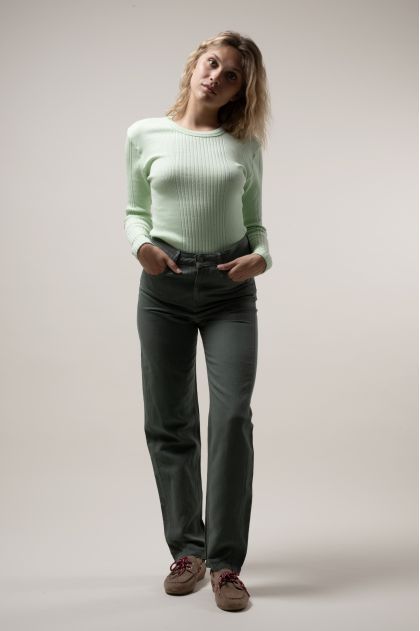 Pantalon 60% Coton 40% Lin