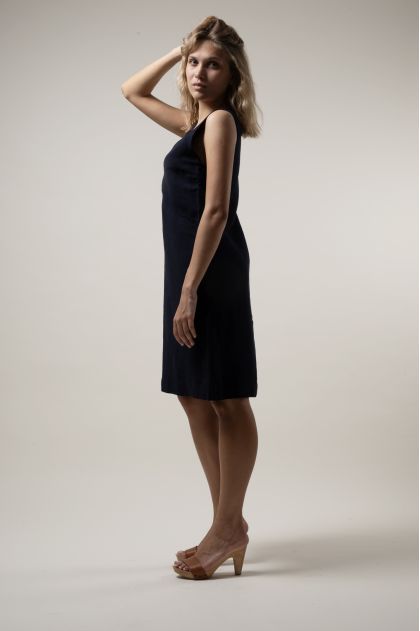 Robe 50% Lin 50% Viscose