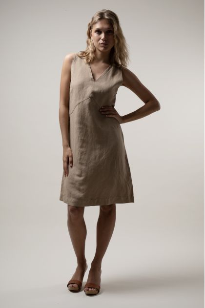 Dress 50% Linen 50% Viscose
