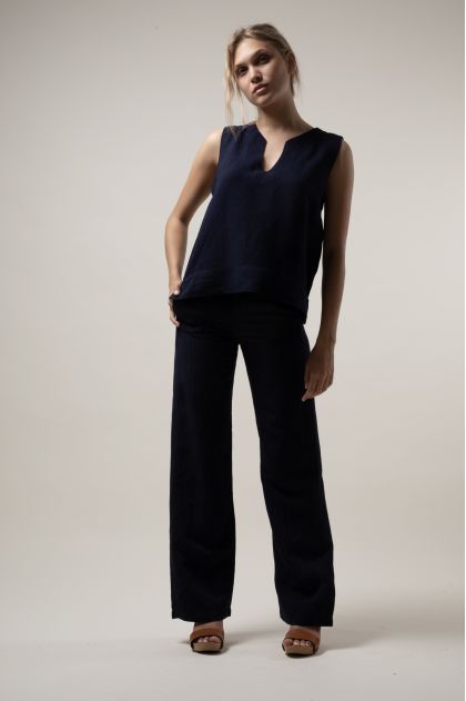 Top 50% Lin 50% Viscose