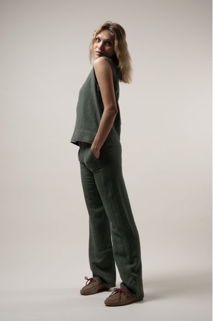 Top 50% Lin 50% Viscose