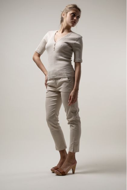Short pants 66% Cotton 31% Polyamide 3% Elastane
