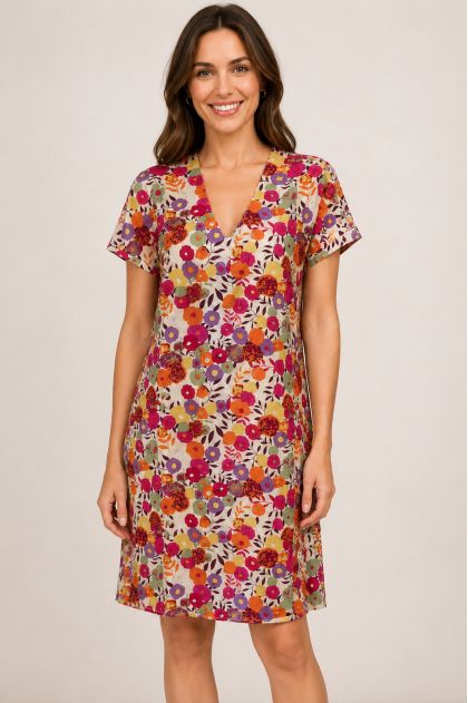Robe 100% Coton