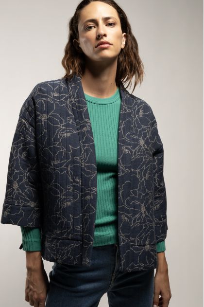 Kimono 53% coton 46% polyester 1% autres fibres