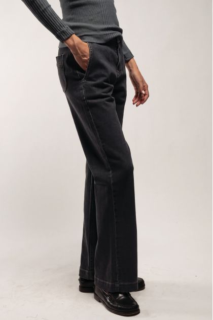 Trousers 99% cotton, 1% elastane