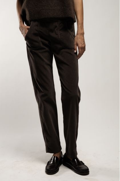 Velvet joggers