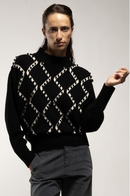70% wool, 30% cashmere sweater