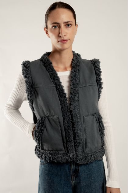 Gilet 100% coton