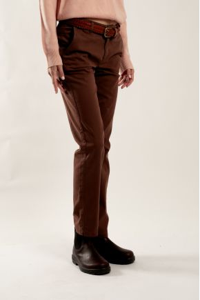Pantalon 67% coton 31% polyamide 2% élasthanne