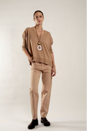 Sweater 36% polyamide, 26% wool, 26% viscose, 7% metallic yarn, 5% cashmere