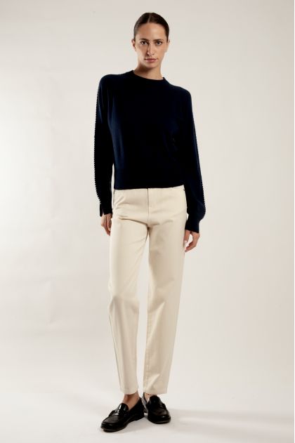 Sweater 30% wool, 35% viscose, 25% polyamide, 10% cashmere