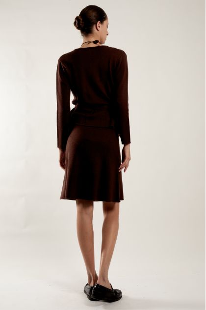 Skirt 30% wool, 35% viscose, 25% polyamide, 10% cashmere