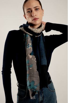 Écharpe 80% viscose 20% coton
