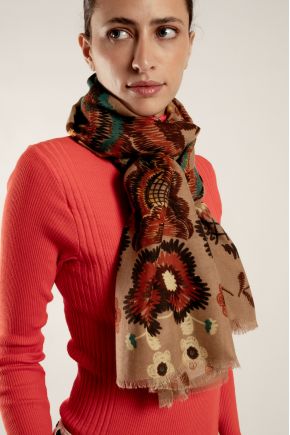 Écharpe 80% viscose 20% coton