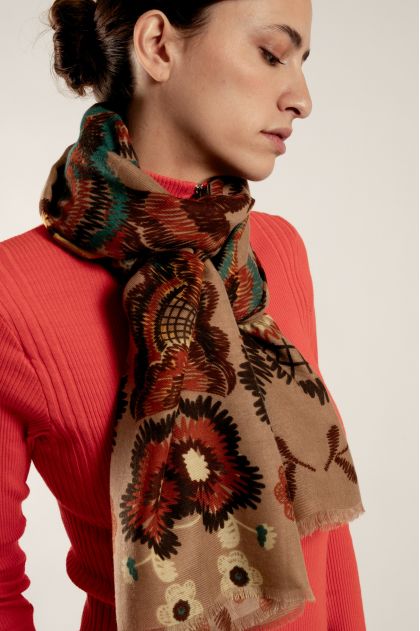 Écharpe 80% viscose 20% coton